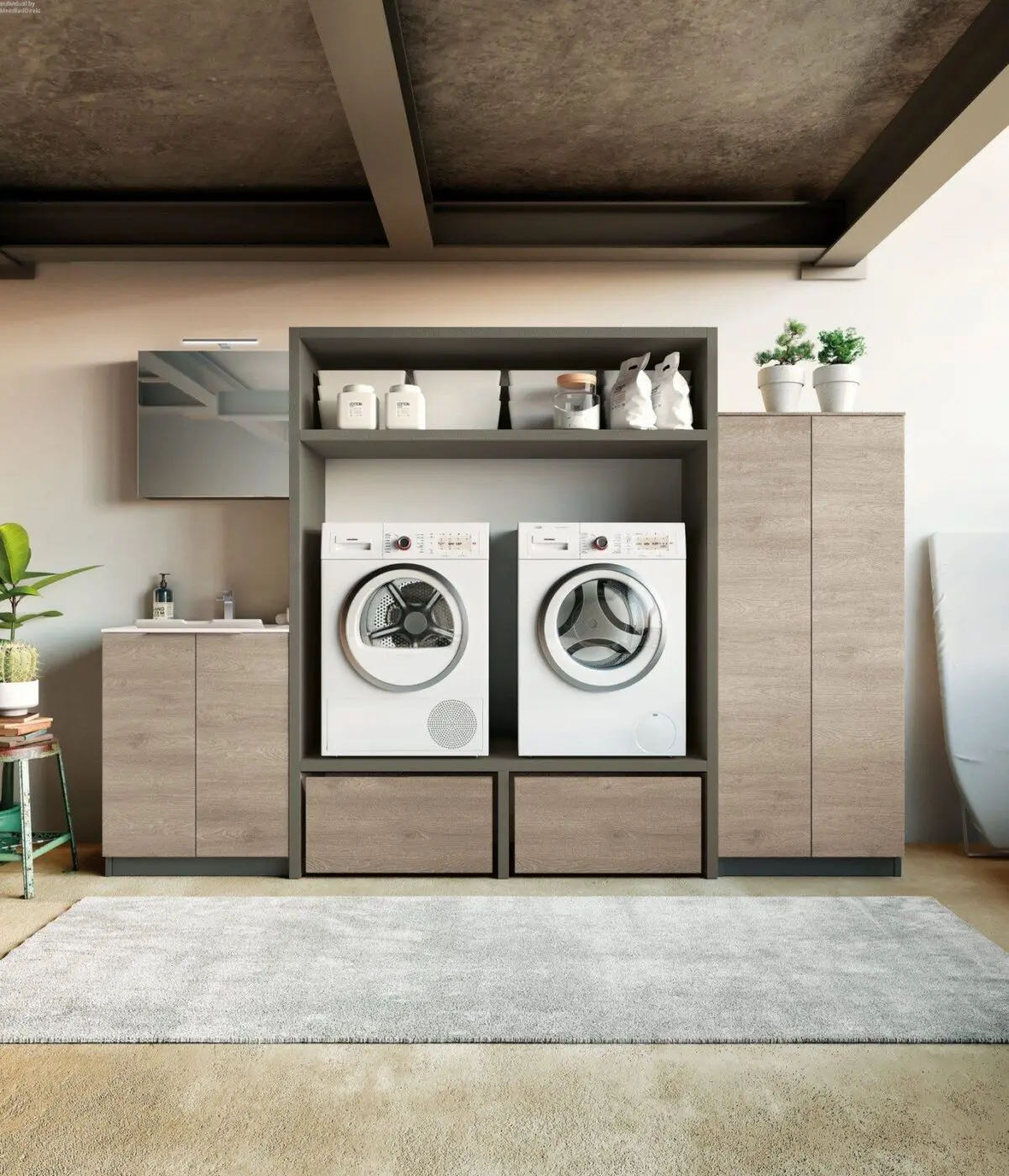 Hauswirtschaftsraum planen und einrichten