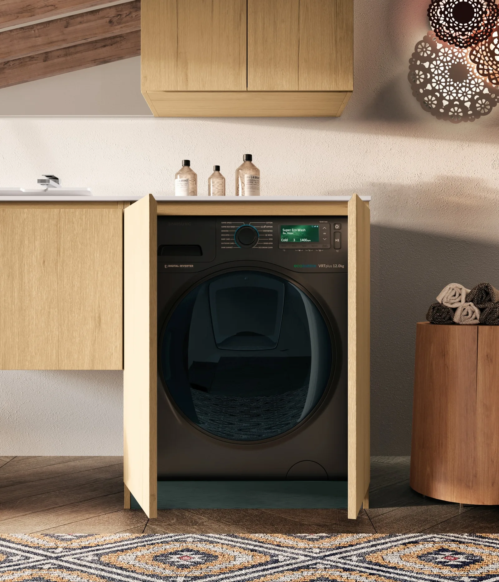 Hauswirtschaftsraum Schränke